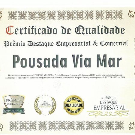 Hotel E Pousada Via Mar Itapocu ภายนอก รูปภาพ